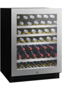 Vintec Seamless Stainless Steel 40 Bottle Wine Cabinet - Single Temperature Zone-BP_392268