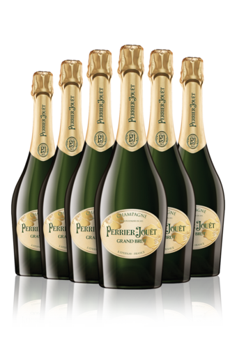 Perrier Jouet Grand Brut NV (no Gift Box) 6 bottle Pack (Limited time offer item – other promotion offers and W Rewards are not applicable)-BP_464490
