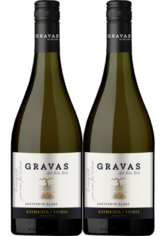 Gravas Del Bio Bio Sauvignon Blanc 2019 - Twin Pack-102982