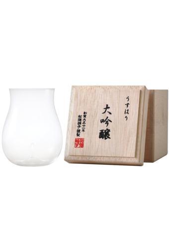 Shotoku  Usuhari Daiginjo Glass (W/ Wooden Box)-BP_355601