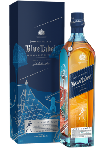 Johnnie Walker Blue Label Cities of Future Limited Edition (Clearance sale item – other promotion offers and W Rewards are not applicable)-BP_107293