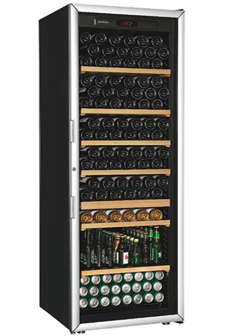 ArteVino 206 Bottle Wine Cabinet - Dual Temperature Zones (OXG2T206NVSD)-BP_491034