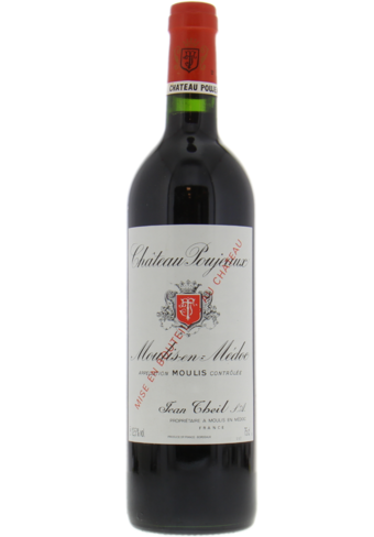 Chateau Poujeaux Moulis en Medoc 1996 -305536