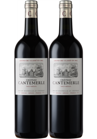Chateau Cantemerle Haut Medoc 5eme Cru 2017 - 2 Bottle Pack-124555