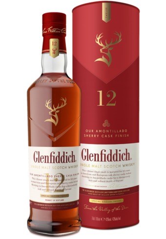 Glenfiddich 12 Years Old Sherry Cask Whisky-126341