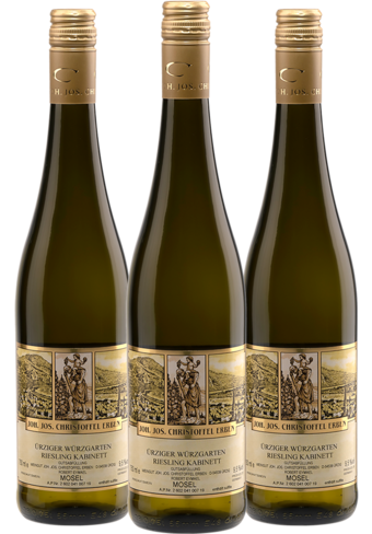 Joh Jos Christoffel Erben Urziger Wurzgarten Riesling Kabinett 2021 - 3 Bottle Pack (Limited time offer item – other promotion offers and W Rewards are not applicable)-BP_476729
