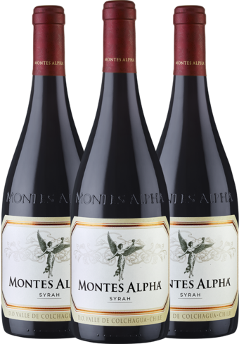Montes Alpha Syrah 2022 3-pack-129875