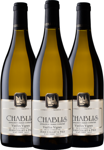 Jean Collet & Fils Chablis Vieilles Vignes 2022 - 3 Bottle Pack-BP_152865