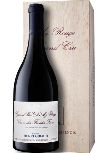 Henri Giraud Coteaux Champenois Ay Grand Cru Rouge 2018 (Wooden Gift Box) (Limited time offer item – other promotion offers and W Rewards are not applicable)-BP_143166