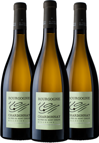 Au Pied du Mont Chauve Bourgogne Chardonnay 2020 - 3 Bottle Pack-BP_152867